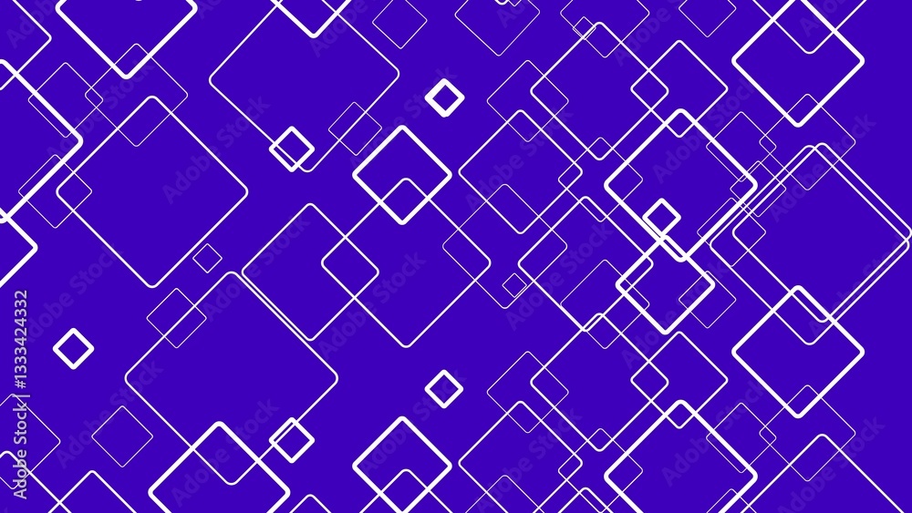 Fototapeta premium abstract blue background with squares