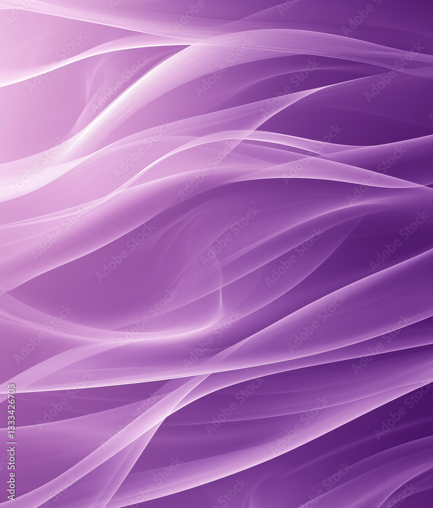 Obraz premium Abstract Purple Flowing Wave Background