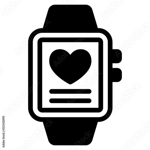 Stylish Smartwatch with Health Monitoring Features
