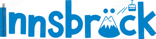 Innsbruck Sticker Design.