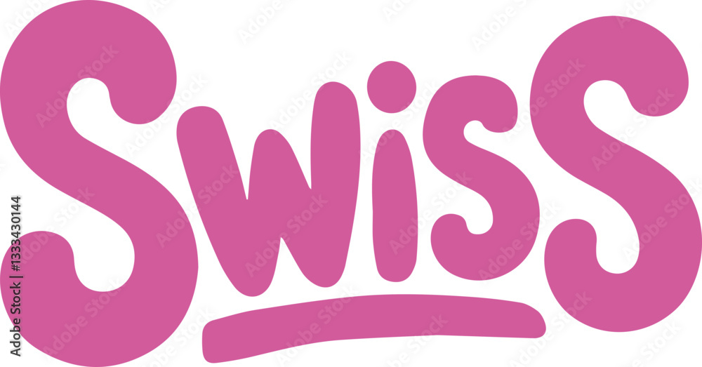 Swiss Text Graphic. Swiss Text Graphic.