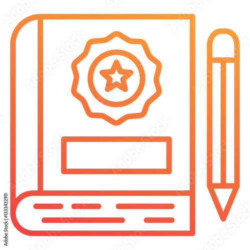 Brand Book Icon