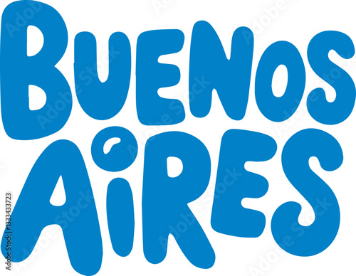 Buenos Aires Hand Lettering.