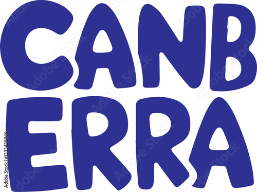 Canberra Sticker Design.