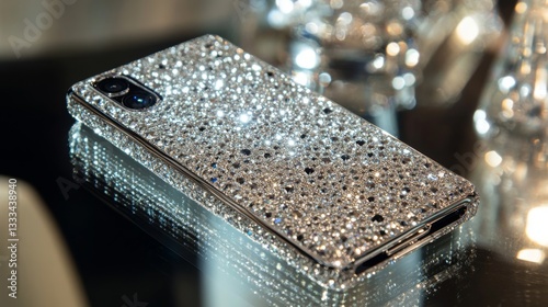 Diamond Encrusted Smartphone Luxury Mobile Device