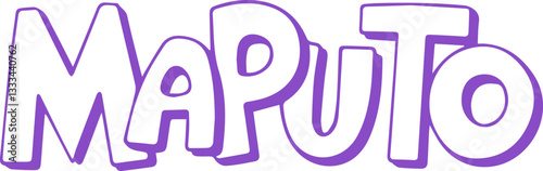 Maputo City Sticker.