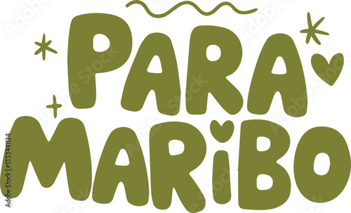 Para Mi Bo Sticker Design.