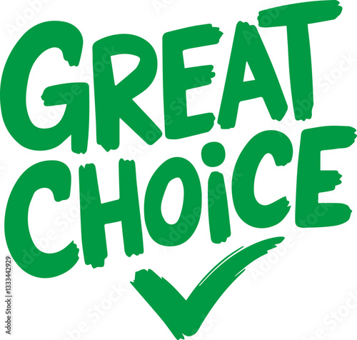 Great Choice Badge.