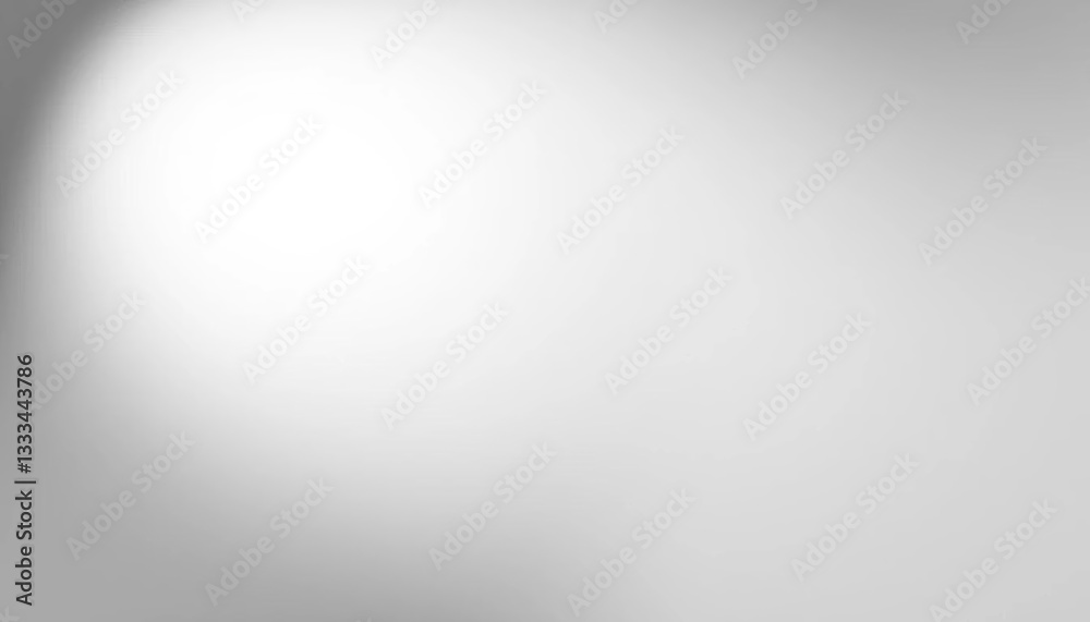 Obraz premium Abstract white and gray gradient backdrop with subtle reflection, subtle, wallpaper