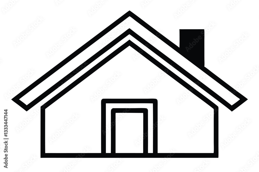 Web Home Icon Set Flat House Symbols for Websites & Apps Web Home Icon Set Flat House Symbols for Websites & Apps