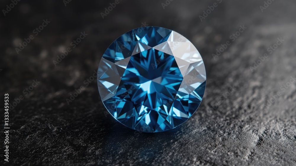 A beautifully cut jeremejevite gemstone, radiating in soft blue hues, carefully placed on a deep black background. A beautifully cut jeremejevite gemstone, radiating in soft blue hues, carefully placed on a deep black background.