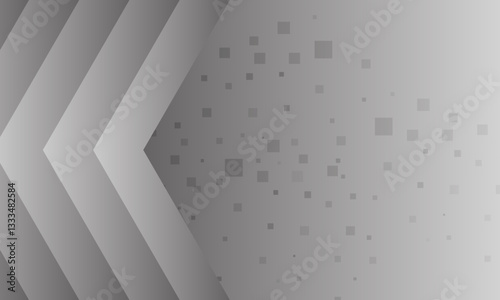 triangle arrow gray silver shape modern smooth gradient abstract background
