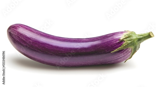 Wallpaper Mural Purple Eggplant Isolated Torontodigital.ca