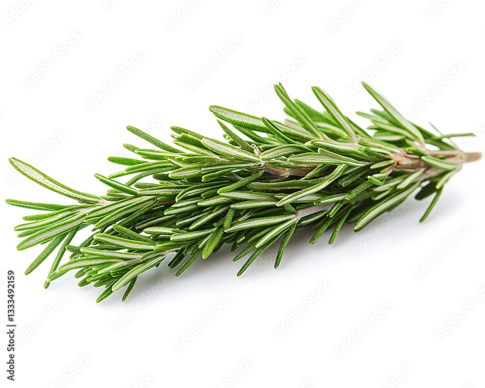 Fototapeta premium Fresh Rosemary Sprig Close-Up
