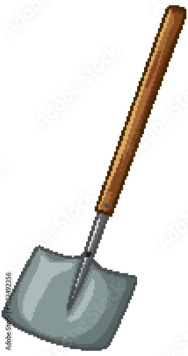Garden Shovel with Wooden Handle