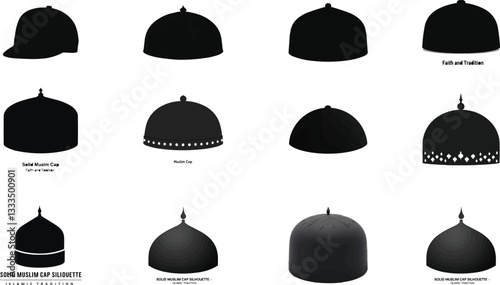 set of hats, Muslim cap
