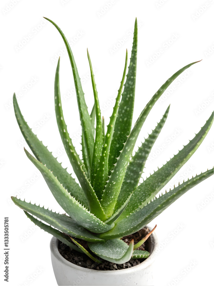 aloe vera plant isolated on white aloe vera plant isolated on white