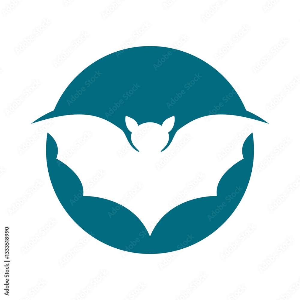 flying bat logo design flapping wings flying bat logo design flapping wings