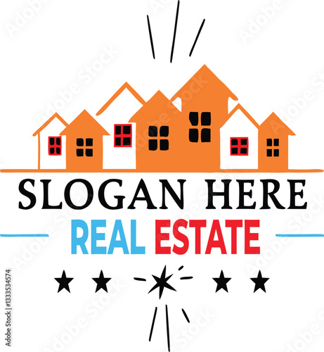 Real Estate Building and Construction Logo Vector Design Template Element.home and house logo
