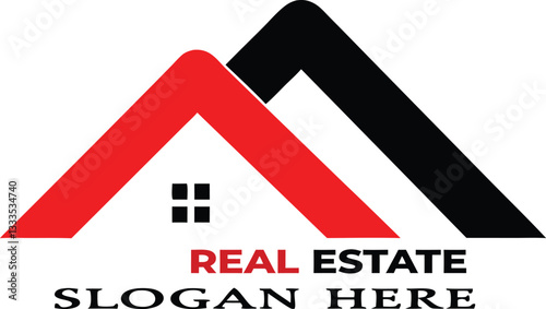 Real Estate Building and Construction Logo Vector Design Template Element.home and house logo
