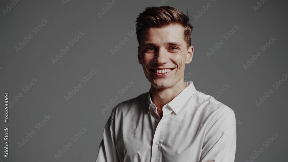 The Smiling Businessman Portrait The Smiling Businessman Portrait