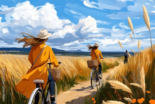 Experience the ultimate beach bliss with friends Imagine carefree days riding bikes along golden shores, feeling the wind in your hair, and laughing under the warm sun These moments embody pure