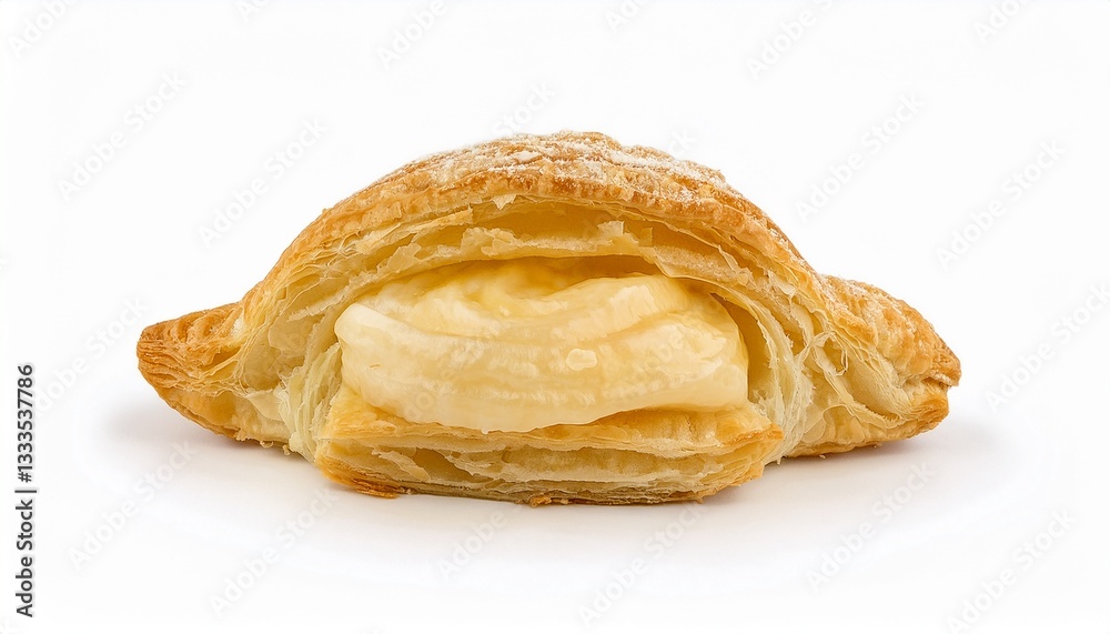 Golden-brown pastry filled with creamy custard, a delightful treat! #pastry #custard #bakedgoods #sweettreat Golden-brown pastry filled with creamy custard, a delightful treat! #pastry #custard #bakedgoods #sweettreat
