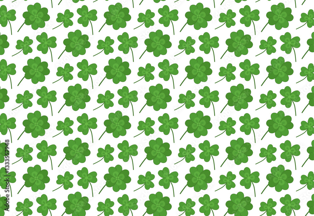 bird_patternCartoon seamless pattern for St. Patrick s Day. Four leaf clover pattern bird_patternCartoon seamless pattern for St. Patrick s Day. Four leaf clover pattern