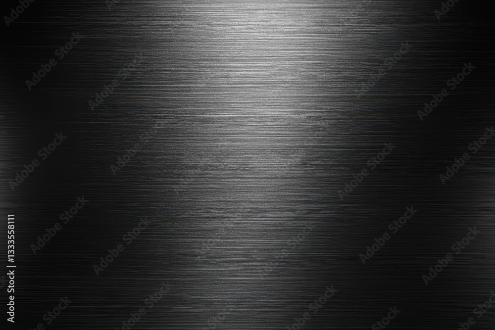 Dark Metallic Texture: A captivating shot of a brushed metallic surface in dark shade, revealing subtle textures and gradients, a perfect backdrop. Dark Metallic Texture: A captivating shot of a brushed metallic surface in dark shade, revealing subtle textures and gradients, a perfect backdrop.