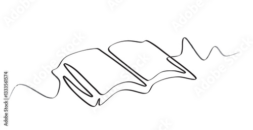 Line art book