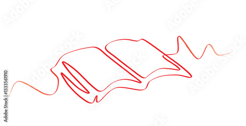 Line art book