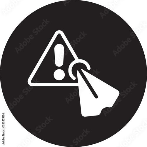 error glyph icon