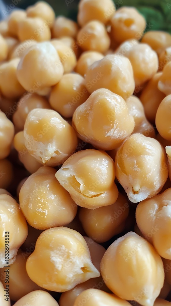 Close-up of Raw Chickpeas, High-Resolution Food Photography Close-up of Raw Chickpeas, High-Resolution Food Photography
