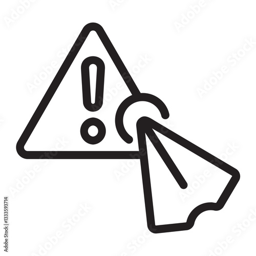 error line icon