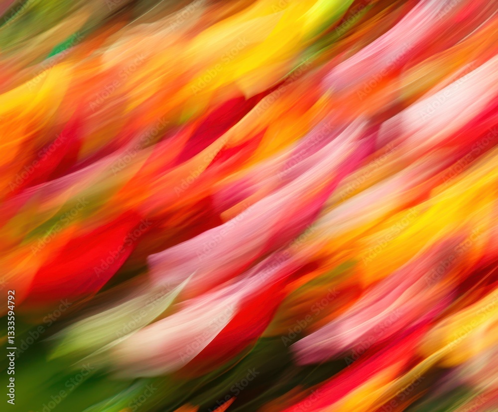 custom made wallpaper toronto digitalFloral Symphony of Colors: An abstract dance of vibrant hues creates an immersive experience, blending rich reds, sunny yellows, and soft pinks in an eye-catching, artistic flow.