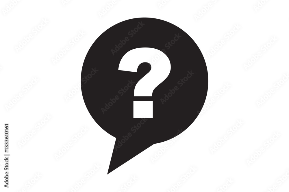 Question mark icon set. Message box with question mark icon. Button vector icon isolated on transparent background. Vector illustration Question mark icon set. Message box with question mark icon. Button vector icon isolated on transparent background. Vector illustration