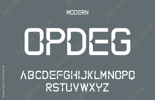 modern cut out font logo design, minimalism font logo design, for fashion, movie, racing, sport, headlines, vector illustration 