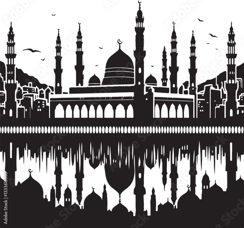 Islamic Silhouette Design Bundle
