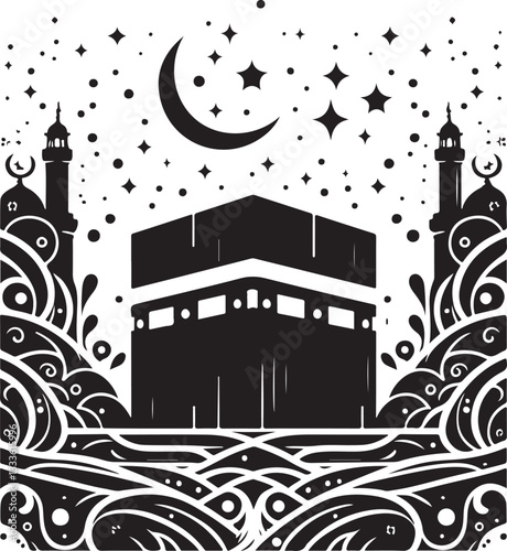 Islamic Silhouette Design Bundle
