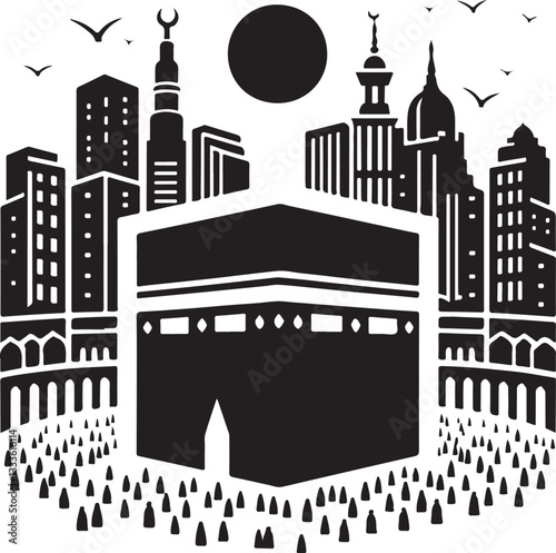 Islamic Silhouette Design Bundle
