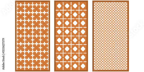 Art & Illustration
A Jali CNC design features intricate geometric or floral patterns precisely cut using CNC machines. These designs are commonly used for decorative panels, partitions, doors, and fur