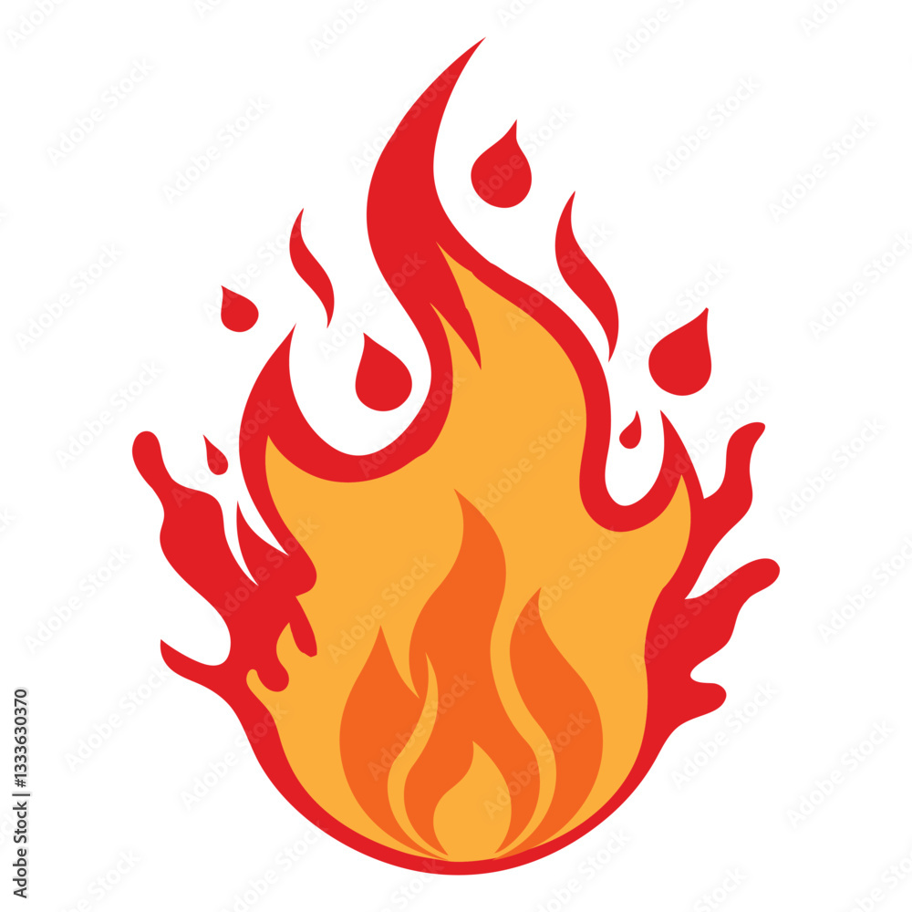 Fiery Bonfire Vector Illustration Perfect for Sublimation
Fiery Bonfire Vector Illustration Perfect for Sublimation