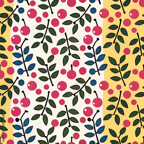 pattern  of various flowers 