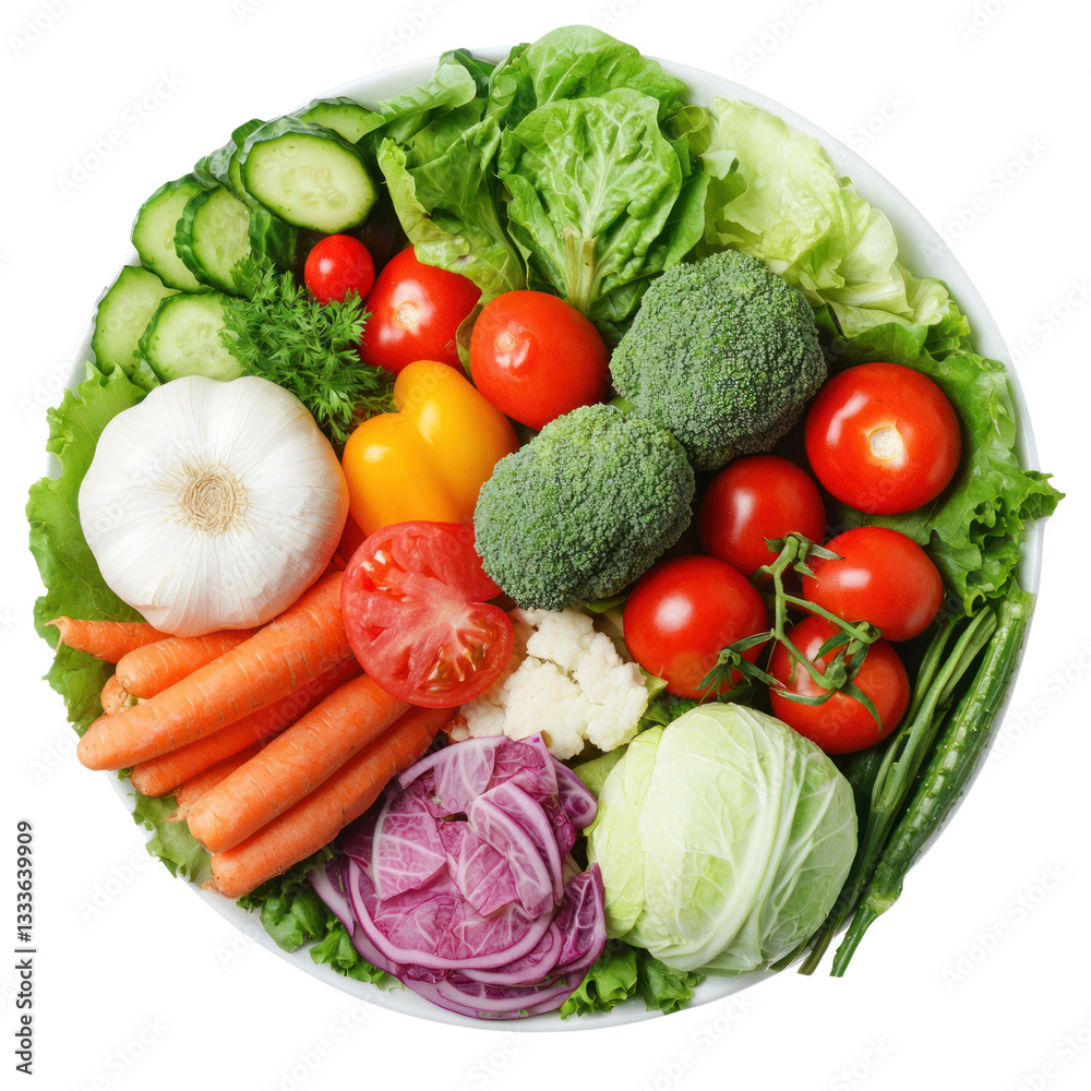 Fresh vegetable salad preparation kitchen food photography bright environment overhead view healthy eating concept Fresh vegetable salad preparation kitchen food photography bright environment overhead view healthy eating concept
