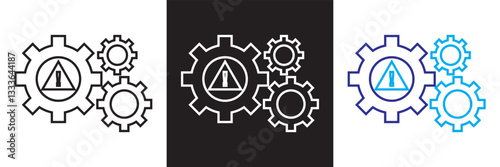 Customer relationship management CRM icon.  Vector illustration. isolated on white and black background. EPS 10 