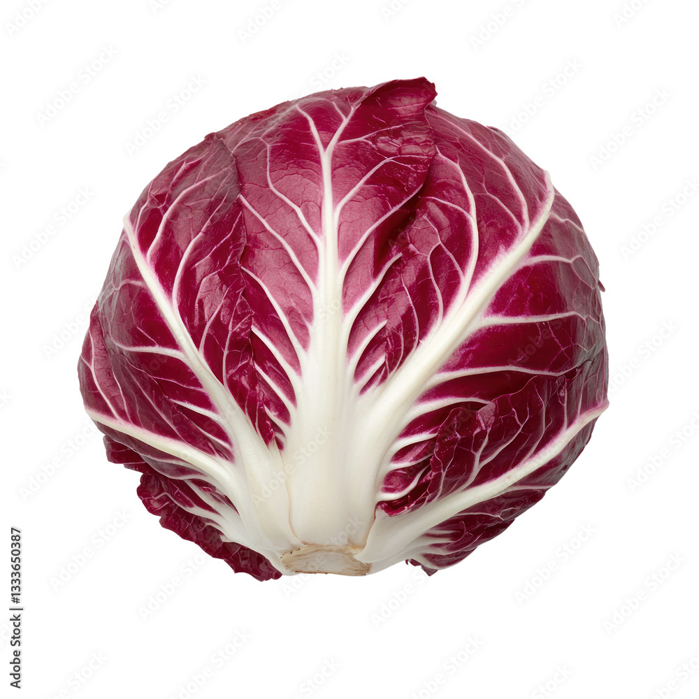 Obraz premium Harvesting fresh vegetables red cabbage farming techniques in nature's bounty vibrant and healthy environment