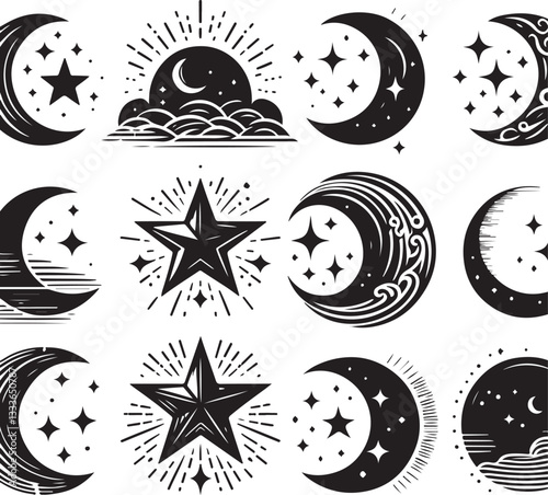 Islamic Silhouette Design Bundle