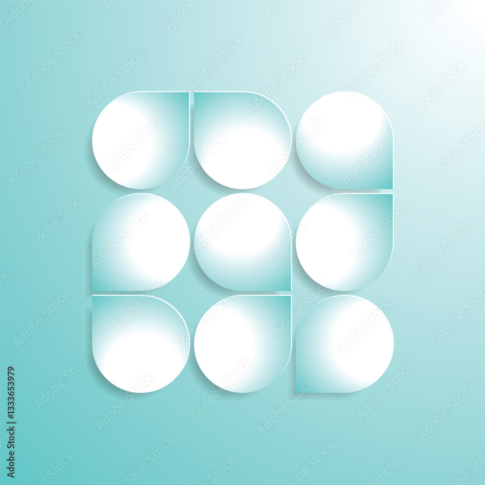 Abstract design. transparencies used in screen and multiply modes