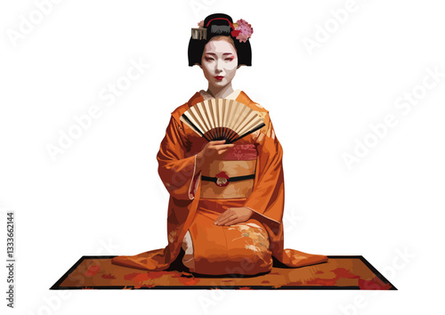 京都の舞妓さんイメージ