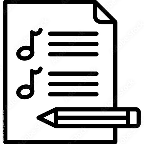 composing song icon